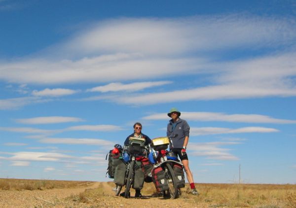 Arriving at Mike and Sue's home in Rylstone